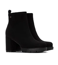 Xti Women's Suede Heeled Dress Booties By