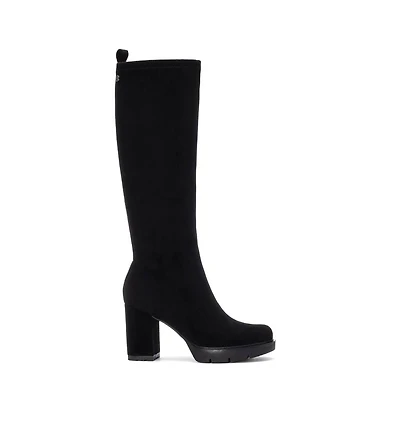 Xti Women's Suede Heeled Dress Boots By