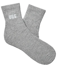 Ugg Women's 2-Pack Quinlin Logo Quarter Socks