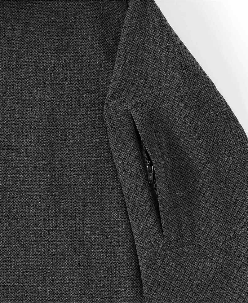 Lands' End Men's Long Sleeve Cooling Performance Pique Quarter Zip