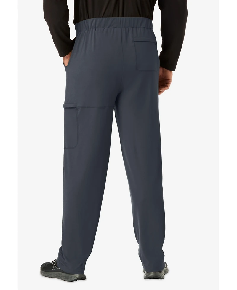 KingSize Big & Tall Supersoft Jersey Performance Cargo Pants