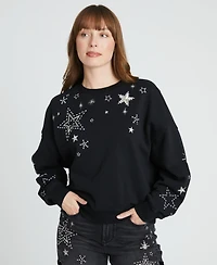 Driftwood Women's Teddy x Celestial Crew Neck Sweatshirt