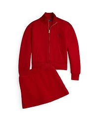 Polo Ralph Lauren Girls 7-16 Quilted Cable-Motif Jacket