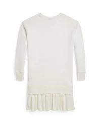 Polo Ralph Lauren Girls 7-16 Bear Fleece Dress
