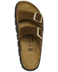 Papillio by Birkenstock Women's Arizona Chunky Suede Leather Platform Sandals from Finish Line