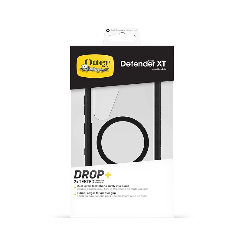 OtterBox Defender Pro Xt Clear Magnetic Case for Samsung Galaxy S 2025 Small