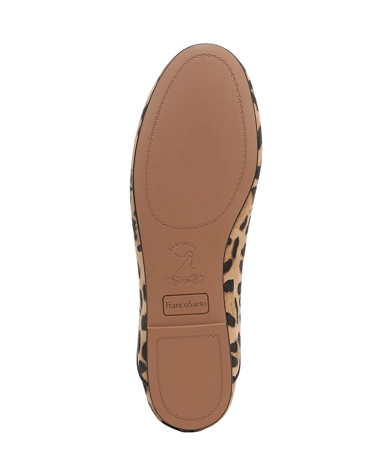 Franco Sarto Women's Brayten Round Toe Ballerina Flats