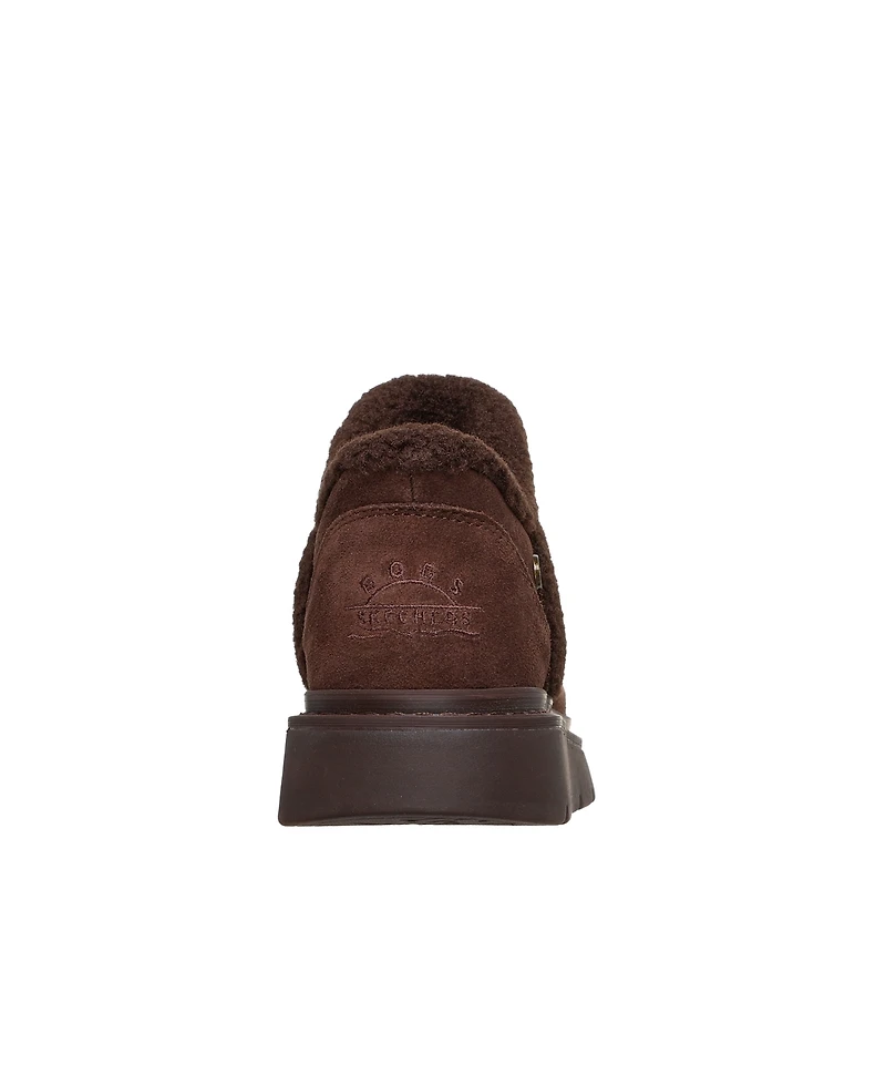 Skechers Women's Slip-ins Bobs Keepsakes Lite - Winter Snug Casual Booties from Finish Line