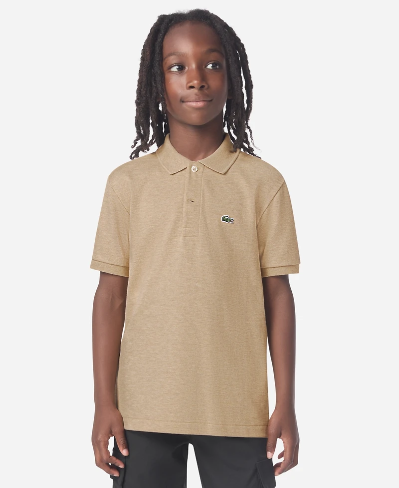 Lacoste Big Boys Cotton Petit Pique Polo Shirt