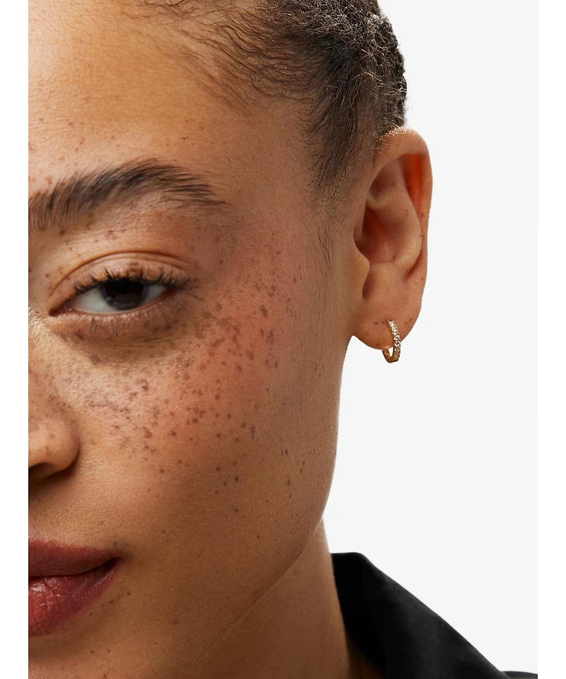 Ana Luisa Gold Huggie Hoop Earrings