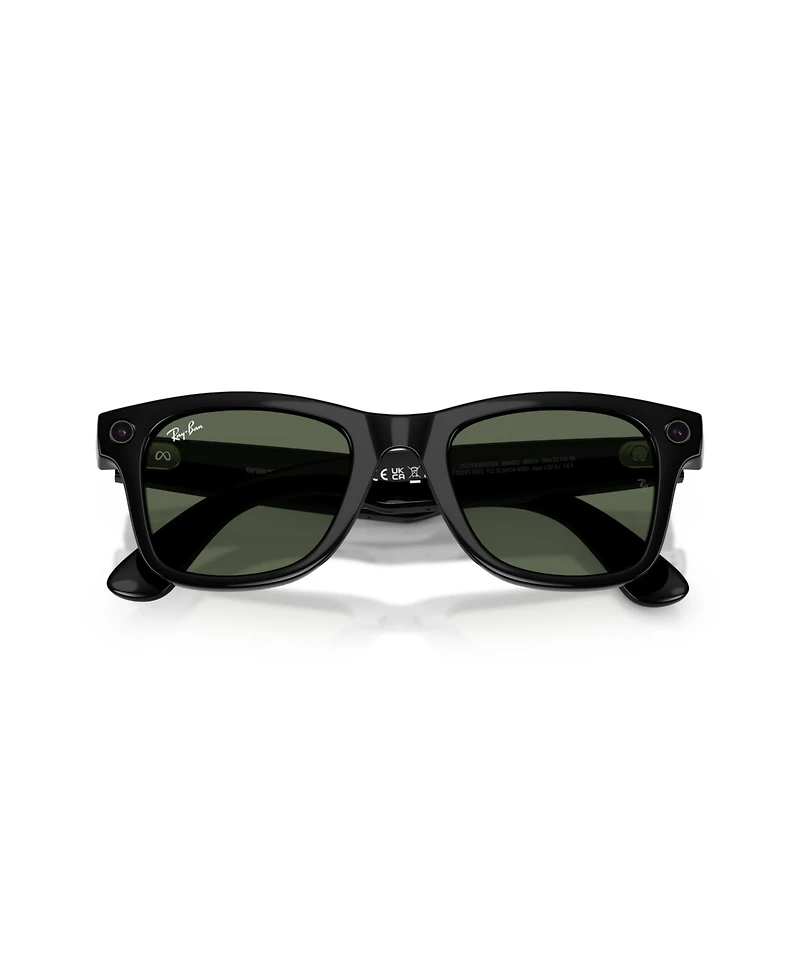 Ray-Ban Unisex Ai Meta Gen2 Wayfarer Sunglasses, RW4012