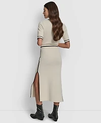 Dkny Jeans Women's Color Block Maxi Skirt