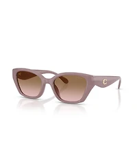 Coach Women's Geometric Sunglasses, CBY91 HC8434U