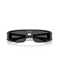 A|X Armani Exchange Unisex Geometric Sunglasses, AX4159SU