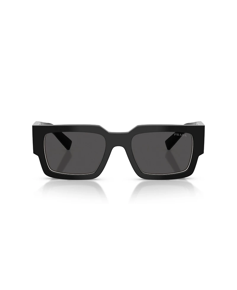 Prada Men's Rectangle Sunglasses