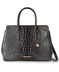Brahmin Finley Carryall Satchel Bag