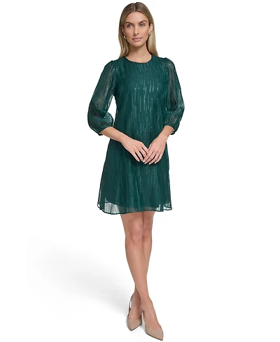 Calvin Klein Women's Crew neck Shift Dress