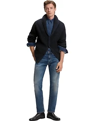 Boss by Hugo Men's Beckham x Wool Cashmere Relaxed-Fit Cardigan