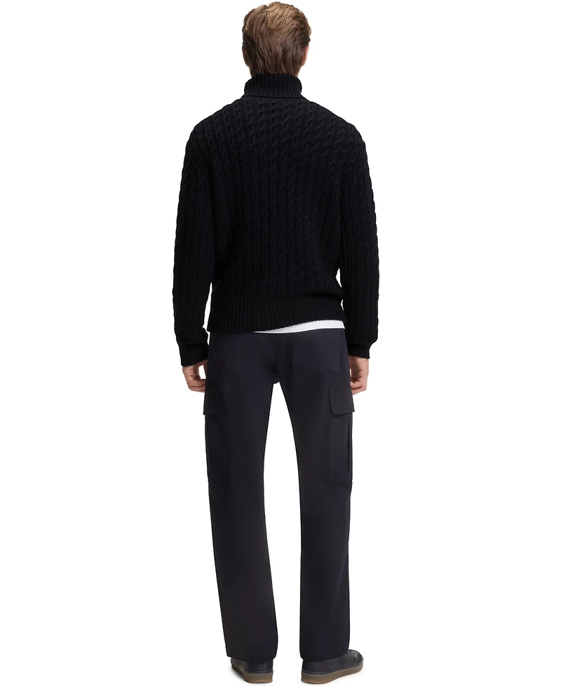 Boss by Hugo Men's Beckham x Wool Cashmere Cable-Knit Sweater