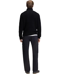 Boss by Hugo Men's Beckham x Wool Cashmere Cable-Knit Sweater