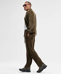 Mode of One Men's Relaxed Soft Twill Tapered Drawstring Pants, Macy's Exclusive