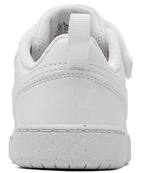 Nike Toddler Court Borough Low Recraft Adjustable Strap Casual Sneakers from Finish Line