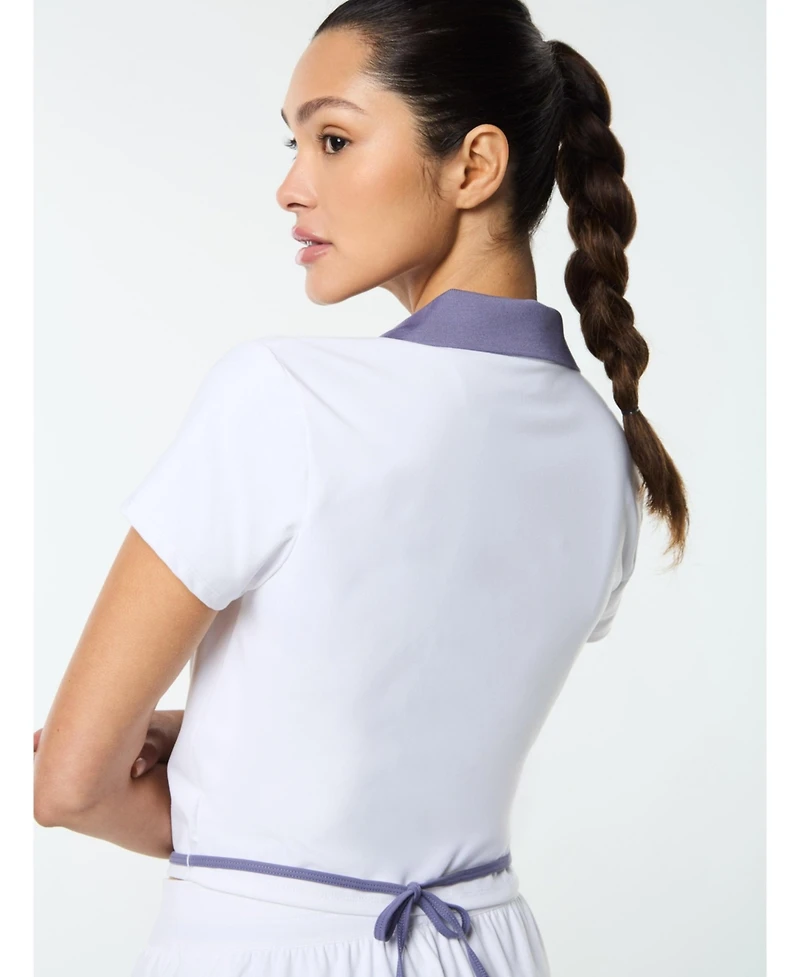 Sergio Tacchini Women's agata wrap polo