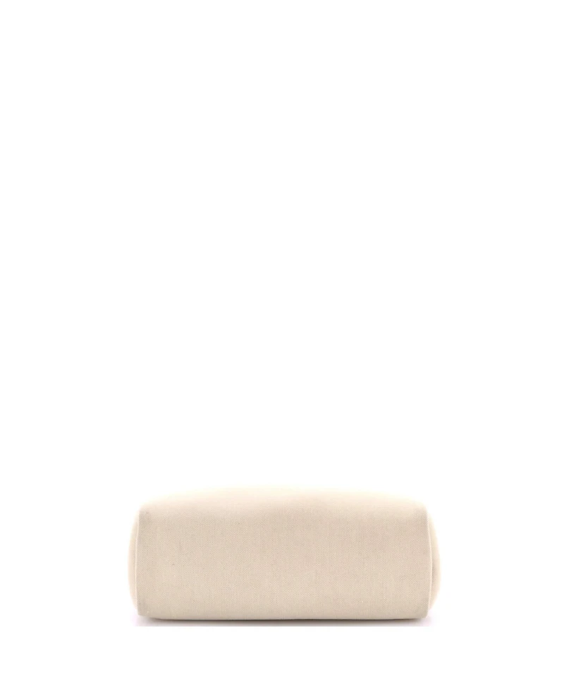 Pre-Owned Hermes 31 Herbag Zip Leather and Toile