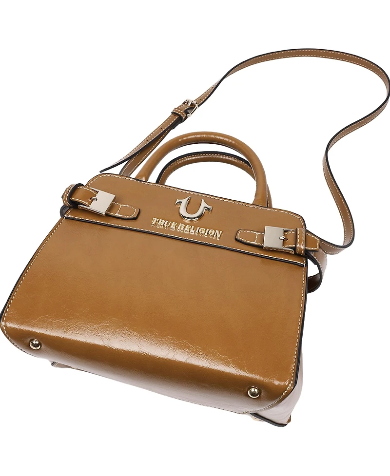 True Religion Buckle Tab Tote