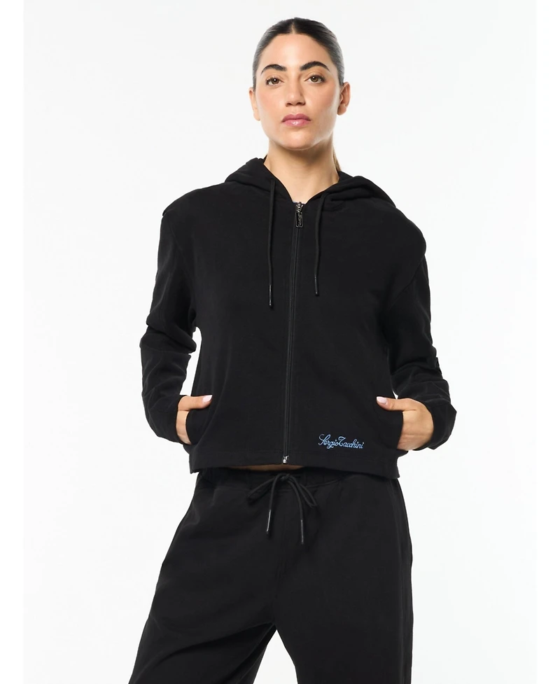 Sergio Tacchini Women's nera-hoodie