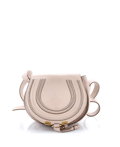 Pre-Owned Chloe Mini Marcie Crossbody Bag Leather