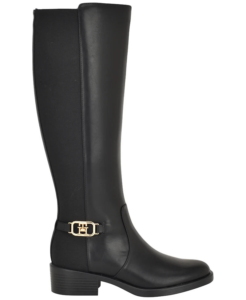 Tommy Hilfiger Women's Imaliz Ornamented Riding Boots