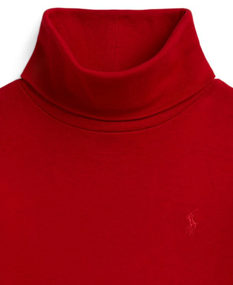 Polo Ralph Lauren Girls 7-16 Ribbed Cotton-Blend Turtleneck