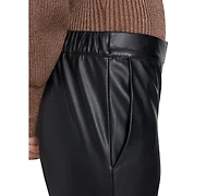 Halston Women's Mid Rise Wide Leg Pants