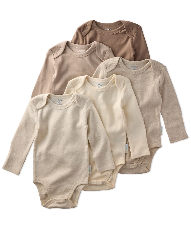 butterblu Baby 5-Piece Long Sleeve Bodysuits