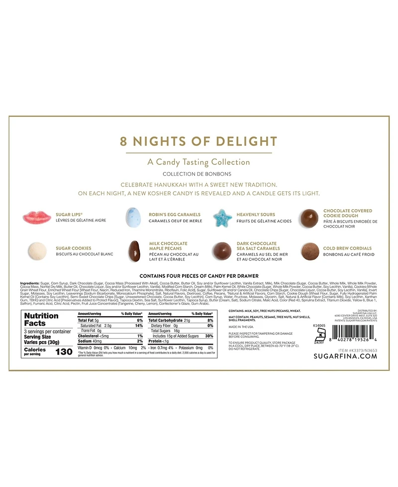 Sugarfina Eight Nights of Delight Hanukkah, 8-Pc.