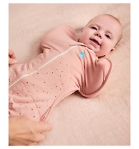 Love To Dream Baby Girls Swaddle Up Sleep Sack - Warm 2.5 Tog Rose Newborn (5-8.5lbs)