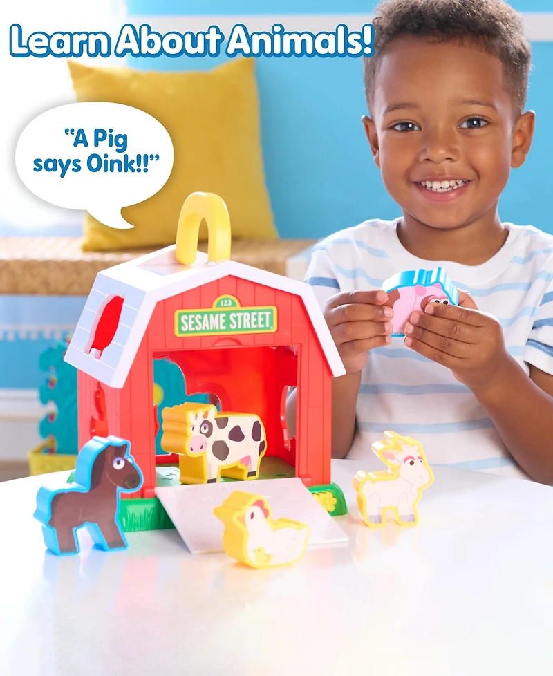 Sesame Street Elmo's Learn & Sort Barn