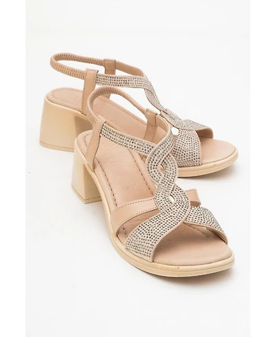 Forever & Always Shoes Dolen Leather Chunky Sandal (Women)
