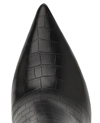 Guess Women's Wayla Knee High Pointed Toe Dress Boots