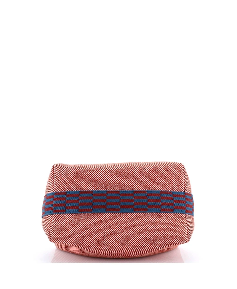 Pre-Owned HERMES Gm Bride-a-Brac Travel Case Wool