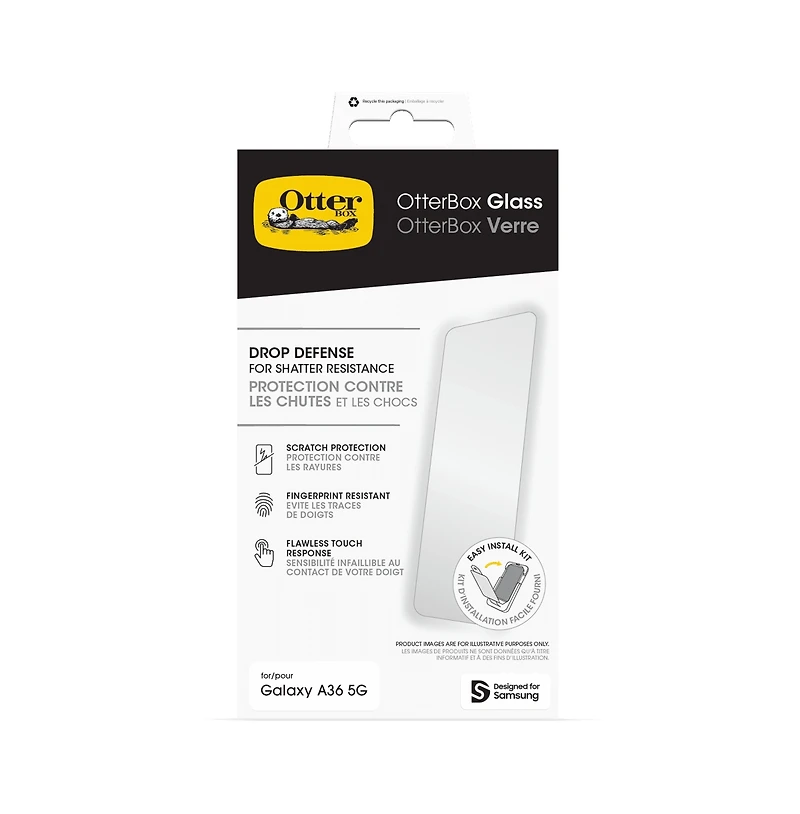 OtterBox Glass Screen Protector for Samsung SGA365G