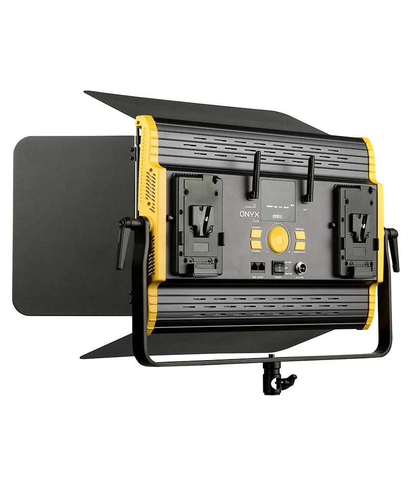 Ikan Onyx 2 x 1 Bi-Color Led Light with V-Mount Battery Plate, 22 x 16 x 1.75"