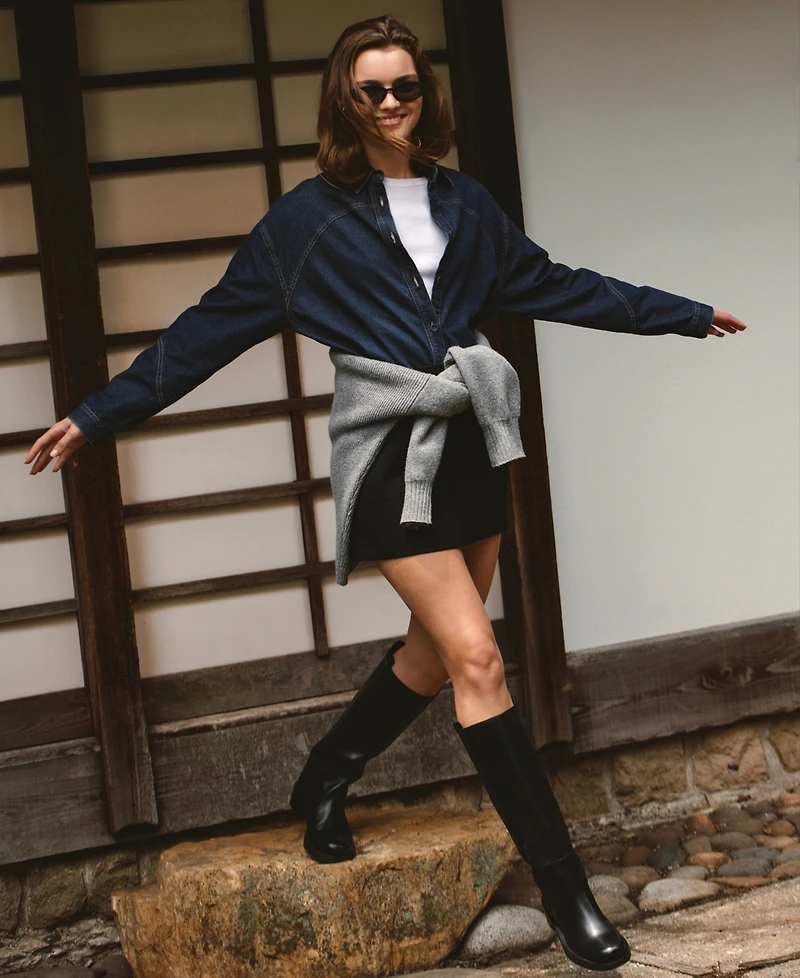 French Connection Women's Azra Twill Mini Skirt