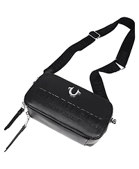 True Religion Double-Zip Horseshoe Camera Bag