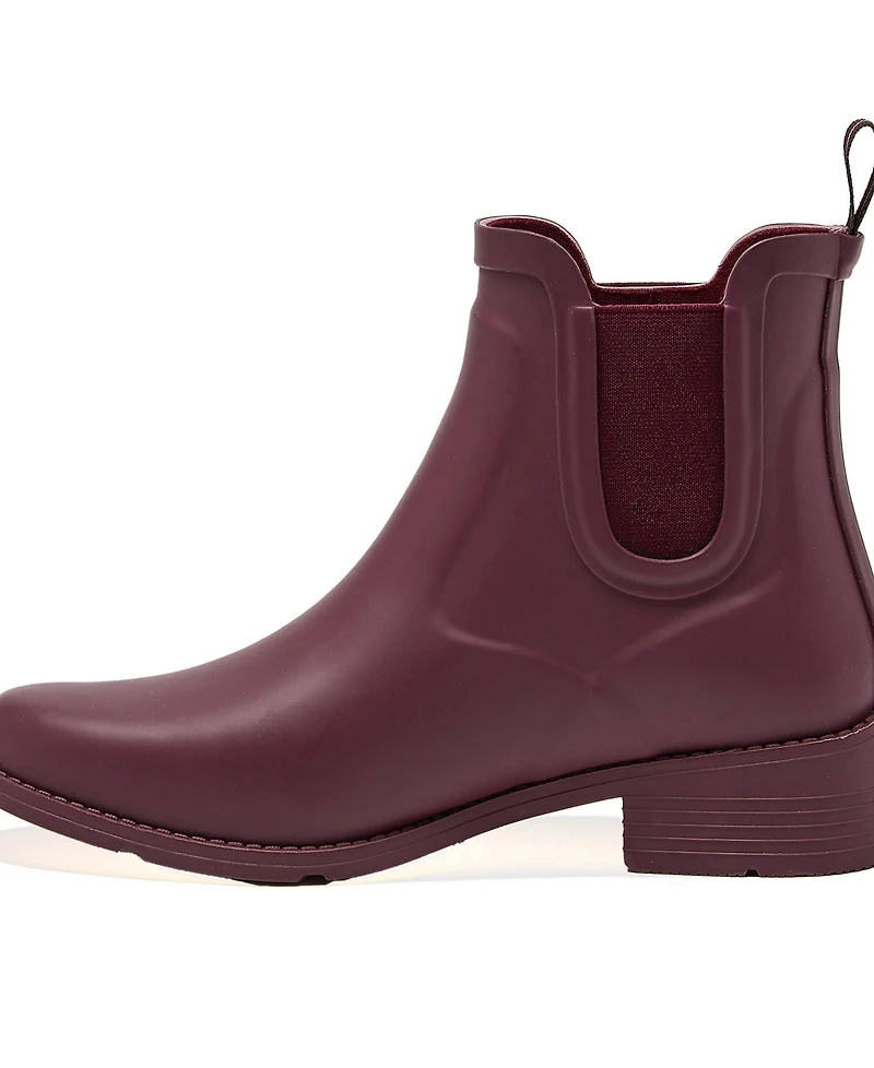 Lands' End Women's Rubber Chelsea Rain Boots