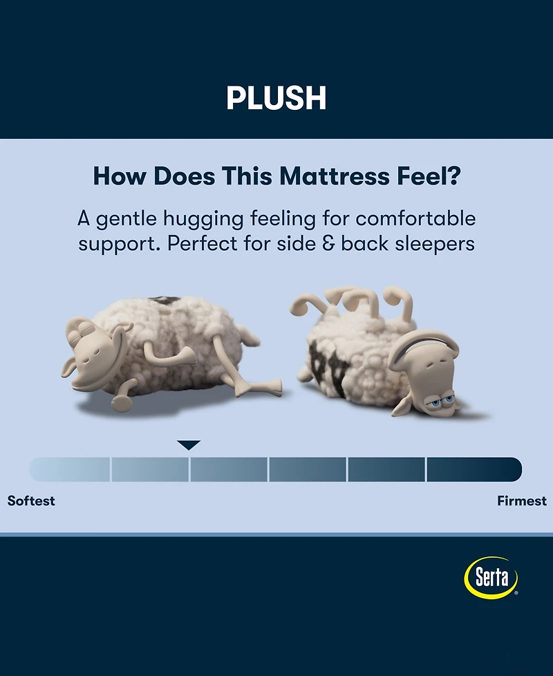 Serta Perfect Sleeper Cobra Lily 10.5" Plush Tight Top Mattress, King