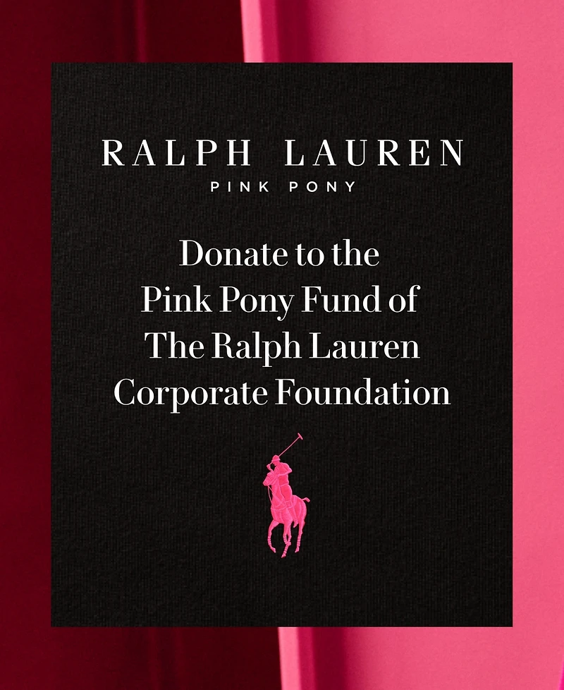 Polo Ralph Lauren Women's Pink Pony Mid-Rise Sweatpants