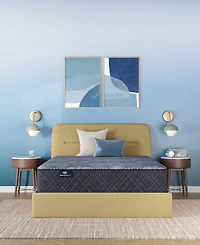 Serta Perfect Sleeper Tundra Valley 14" Plush Hybrid Tight Top Mattress Set