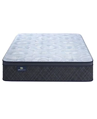 Serta Perfect Sleeper Iceland Poppy 14" Plush Pillow Top Mattress Set, Queen Split